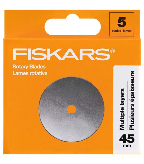 Fiskars 5pk Straight Rotary Blades 45 mm