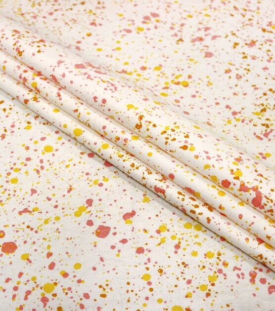 POP! Paint Splatter Super Snuggle Flannel Fabric, , hi-res, image 2
