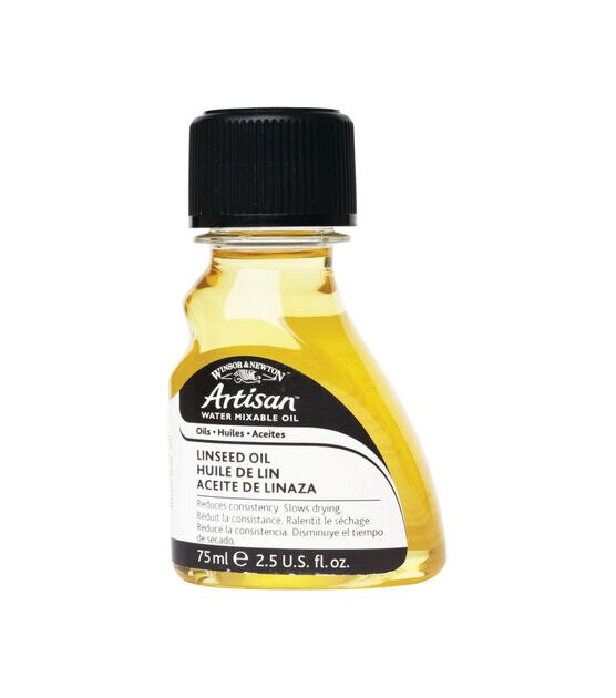 Winsor & Newton Artisan Water Mixable Oil 200 ml - Ivory Black