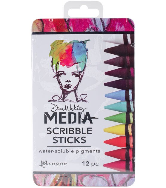 Dina Wakley Media Scribble Sticks