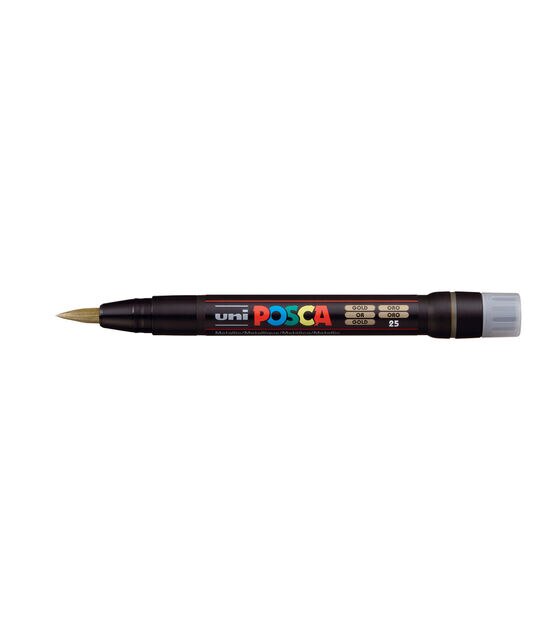 POSCA Brush Tip Paint Marker, , hi-res, image 1