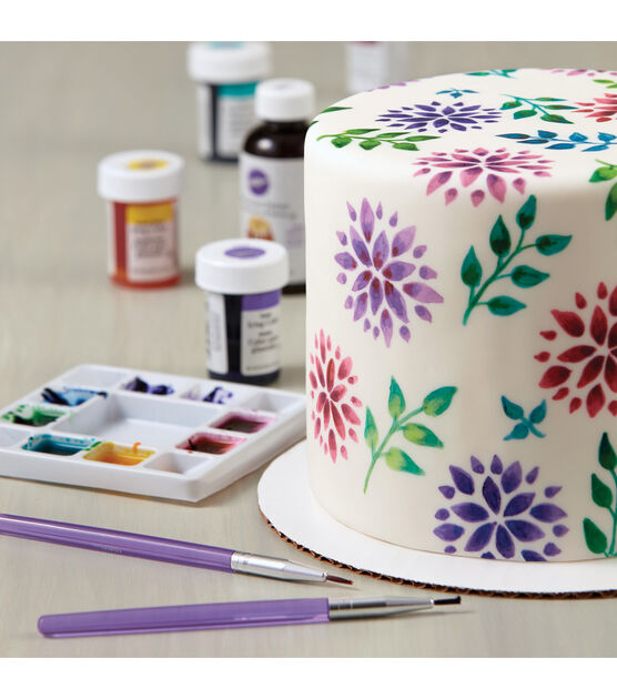 15pcs Cake Painting Brushes, Cake Decorating Brushes Kit Food Safe Paint  Brush