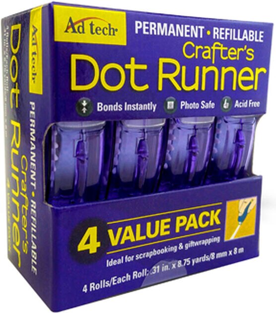 AdTech 4pk Permanent Crafter's Dot Runners, , hi-res, image 2