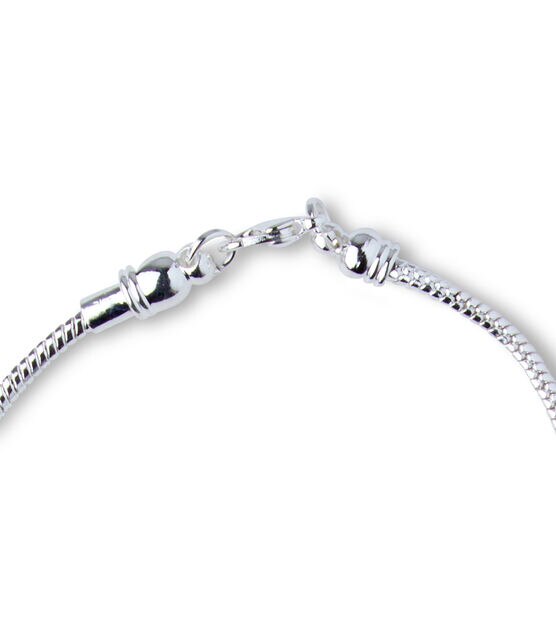 7 Silver Metal Charm Bracelet by hildie & jo