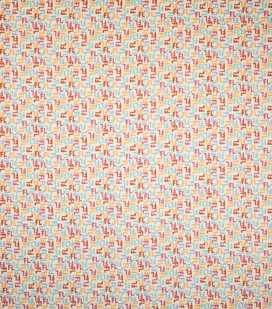 Florida Cotton Fabric Abbreviation Dot, , hi-res, image 2