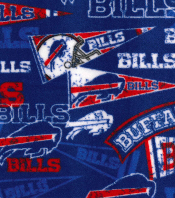 Fabric Traditions Buffalo Bills Fleece Fabric Retro, , hi-res, image 2