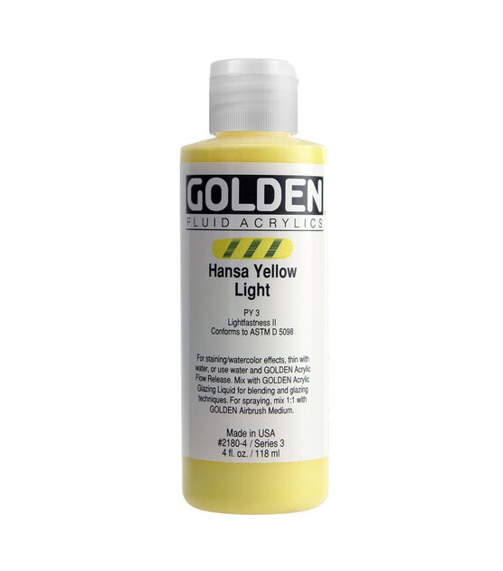 Golden Fluid Acrylic Paint 4 oz