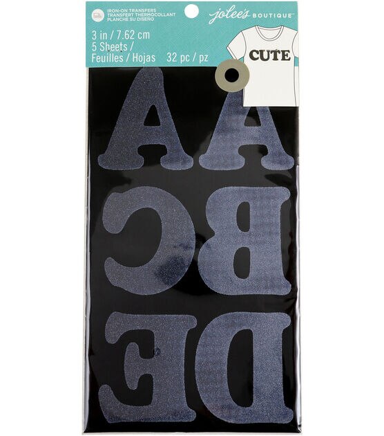 1 Iron-On Glitter Letters by Make Market®, Michaels