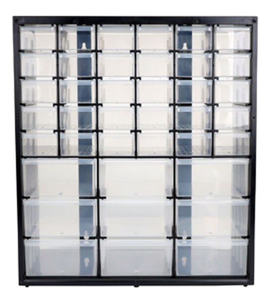 ArtBin Black & Clear Store in 39 Drawer Cabinet, , hi-res, image 6