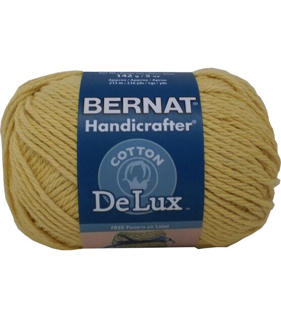 Bernat Handicrafter DeLux 236yds Worsted Cotton Yarn, , hi-res, image 1