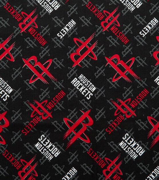 Houston Rockets Cotton Fabric Logo, , hi-res, image 3