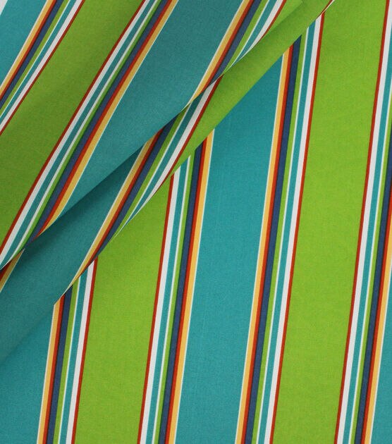 Solarium Indoor Outdoor Printed Fabric Multi Stripe, , hi-res, image 3