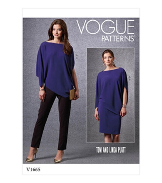Vogue V1665 Size 6 to 14 Misses Sportswear Sewing Pattern
