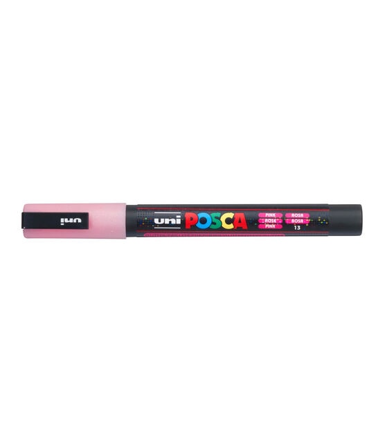 POSCA Paint Marker Set, 8-Color PC-3M Fine Glitter Set, , hi-res, image 6