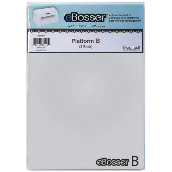 eBosser Platform B 8.5"X12" 2 Pkg