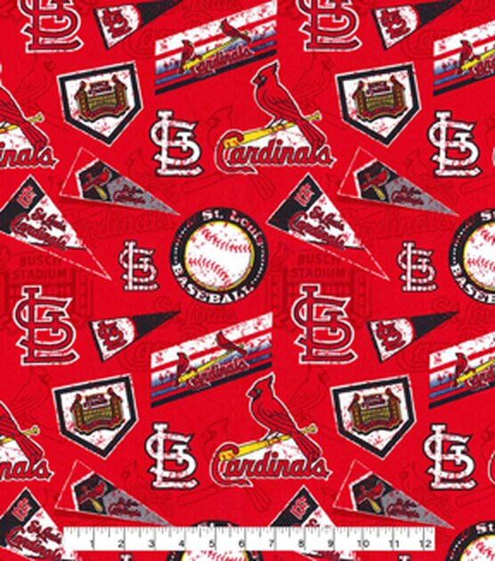 Fabric Traditions St. Louis Cardinals Cotton Fabric Vintage, , hi-res, image 2