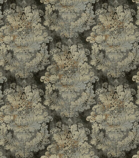 Covington Multi Purpose Decor Fabric 54" Grand Damask Cindersmoke 949