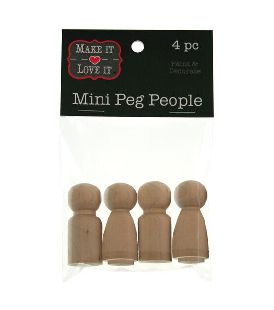 Make it Love It Mini Peg People