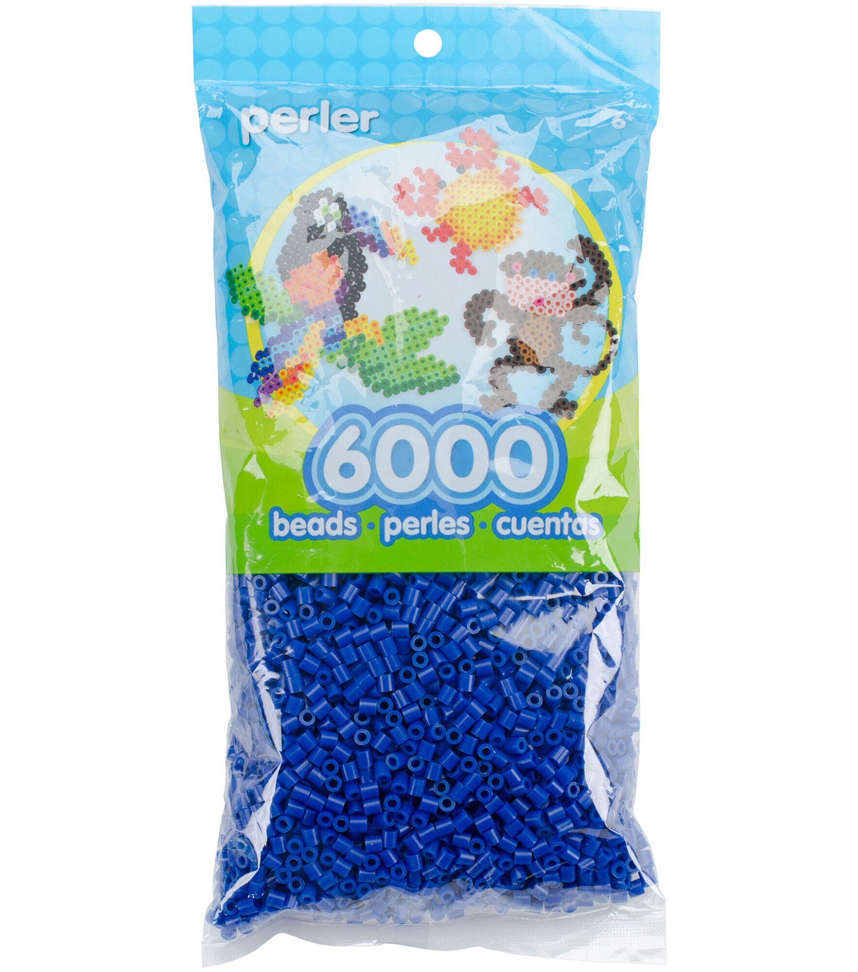 Perler 6000pc Beads, Dark Blue, hi-res