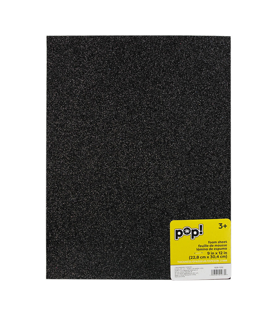 POP! 2mm Glitter Foam Sheet 9x12