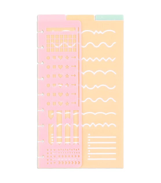 3 - Happy Planner Miss Maker Classic Journaling Stencil Bookmark Packs  (3pcs)