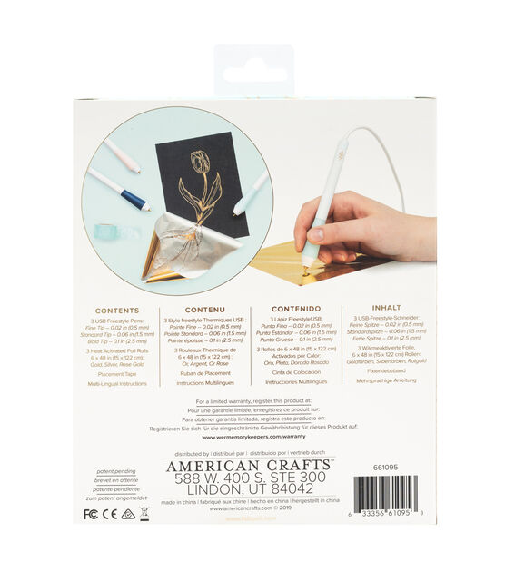We R Memory Keepers Foil Quill Freestyle Pen Kit, , hi-res, image 3