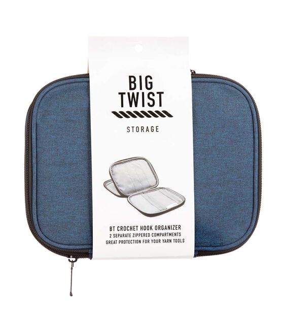 Big Twist 6.5 x 8 Blue Hook Organizer Case - Big Twist Yarn - Yarn & Needlecrafts - JOANN Fabric and Craft Stores
