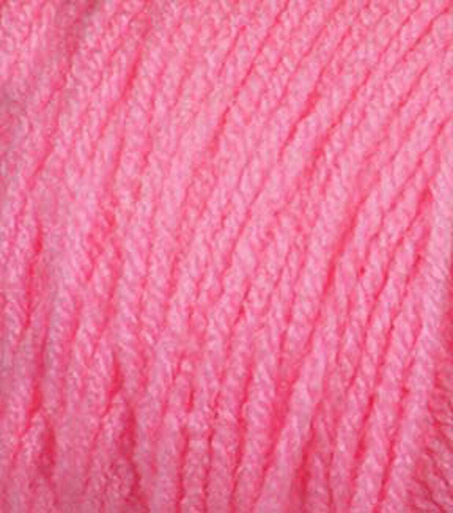 Value 380yd Worsted Acrylic Yarn by Big Twist, Cotton Candy, swatch, image 6