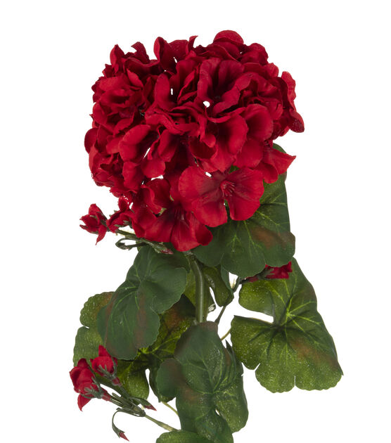 29" Red Geranium Stem by Bloom Room, , hi-res, image 2