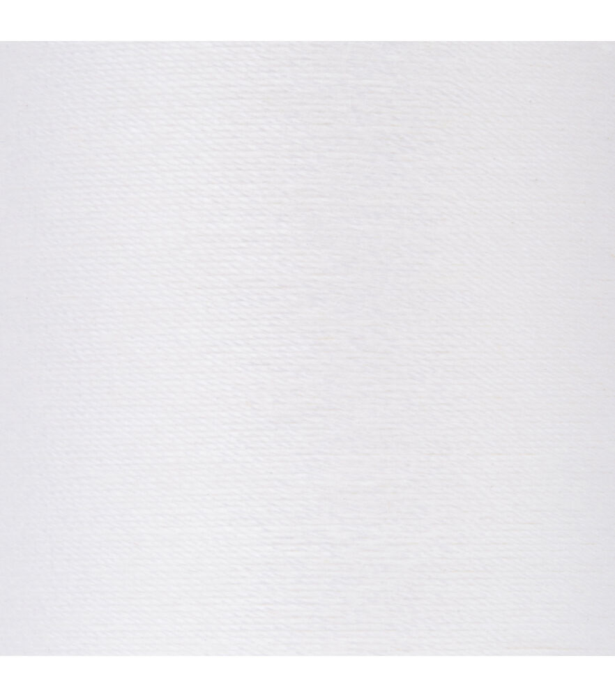 Coats & Clark Quilting Piecing Thread, Coats Quilting Piecing White, swatch, image 1