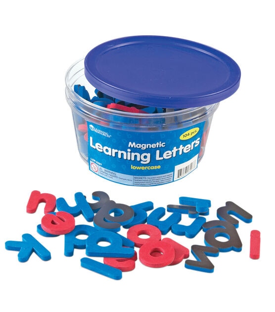 Learning Resources Soft Foam Magnetic Learning Lowercase Letters