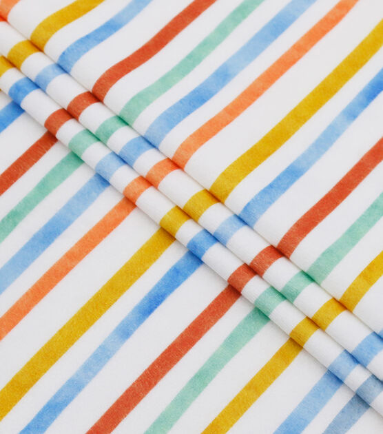 Up Up Away Striped Nursery Soft & Minky Fabric by Lil' POP!, , hi-res, image 2