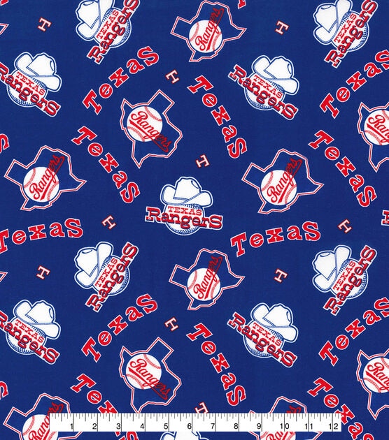 Fabric Traditions Cooperstown Texas Rangers Cotton Fabric, , hi-res, image 2