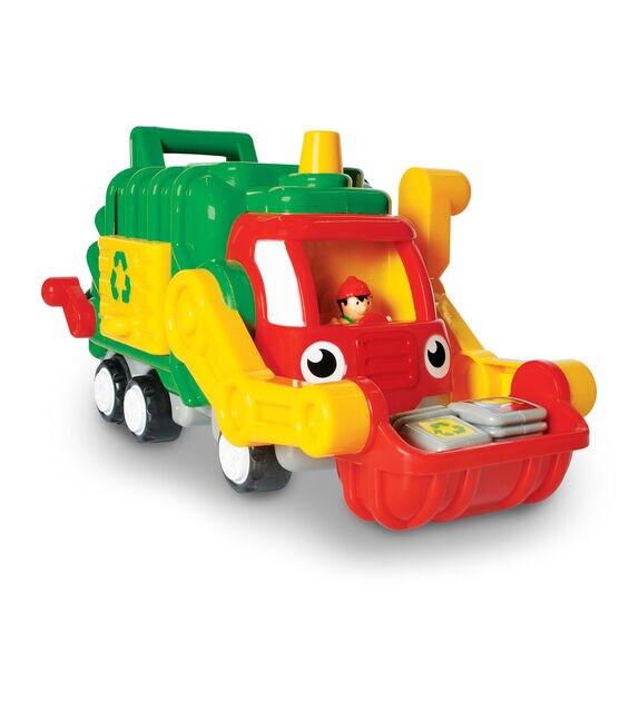 Wow Toys 6ct Flip N' Tip Fred Garbage Truck Toy, , hi-res, image 3
