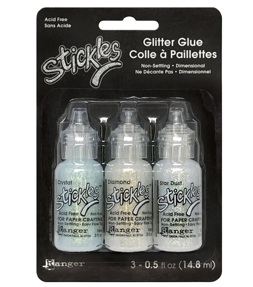 Ranger Stickles Glitter Glue 3pk
