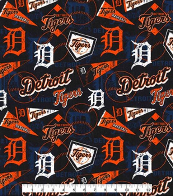 Fabric Traditions Detroit Tigers Cotton Fabric Vintage, , hi-res, image 2