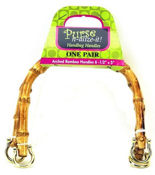 Bag Making Purse Supplies Joann Purse N Alize It Arched Bamboo Handles