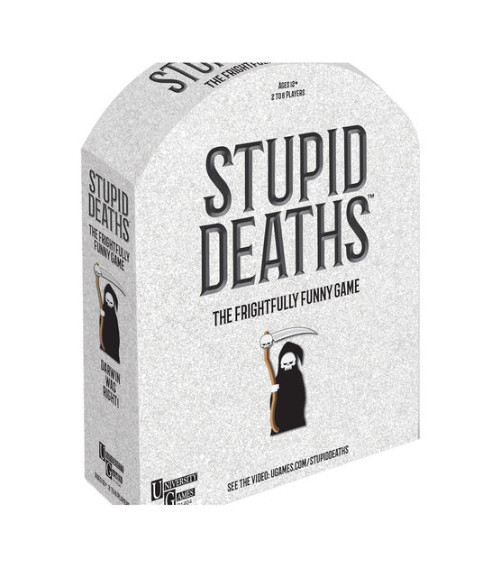 University Games Stupid Deaths Cards Game