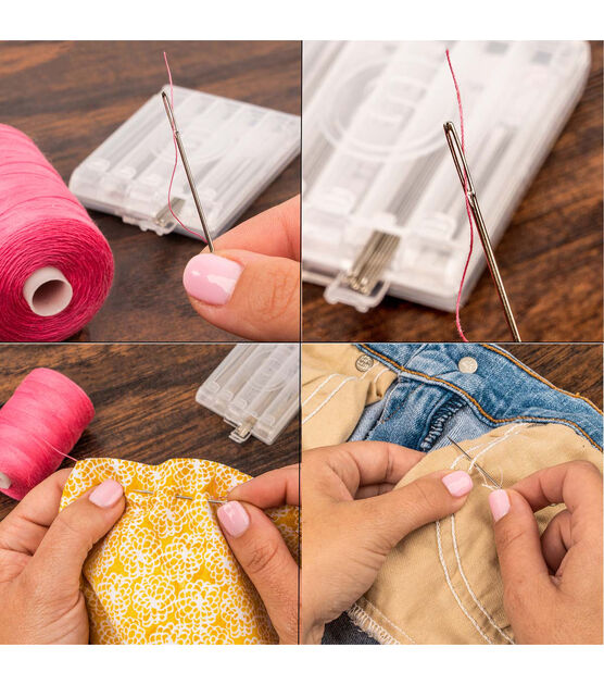 COHEALI 40 Pcs Needle Threader Hand Machine Sewing Yarn Threader Needles  for Sewing Needle Thread Inserter Sewing Needles Needle Threading Hand  Sewing