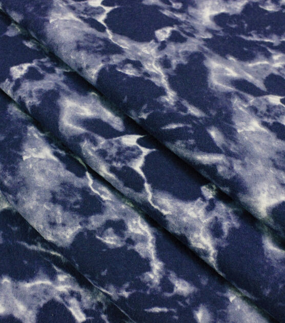 Marble Navy Super Snuggle Flannel Fabric, , hi-res, image 2