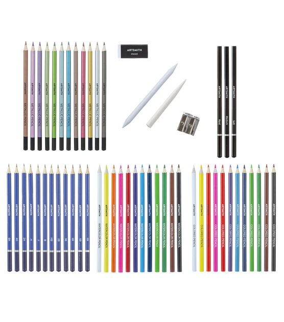 Drawing Pencils Art Supplies – 55pc Colored Pencils For Kids