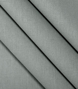 Patriotic Cotton Fabric-White Stars on Gray