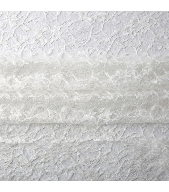 Ivory Lace Fabric by Casa Collection, , hi-res, image 2