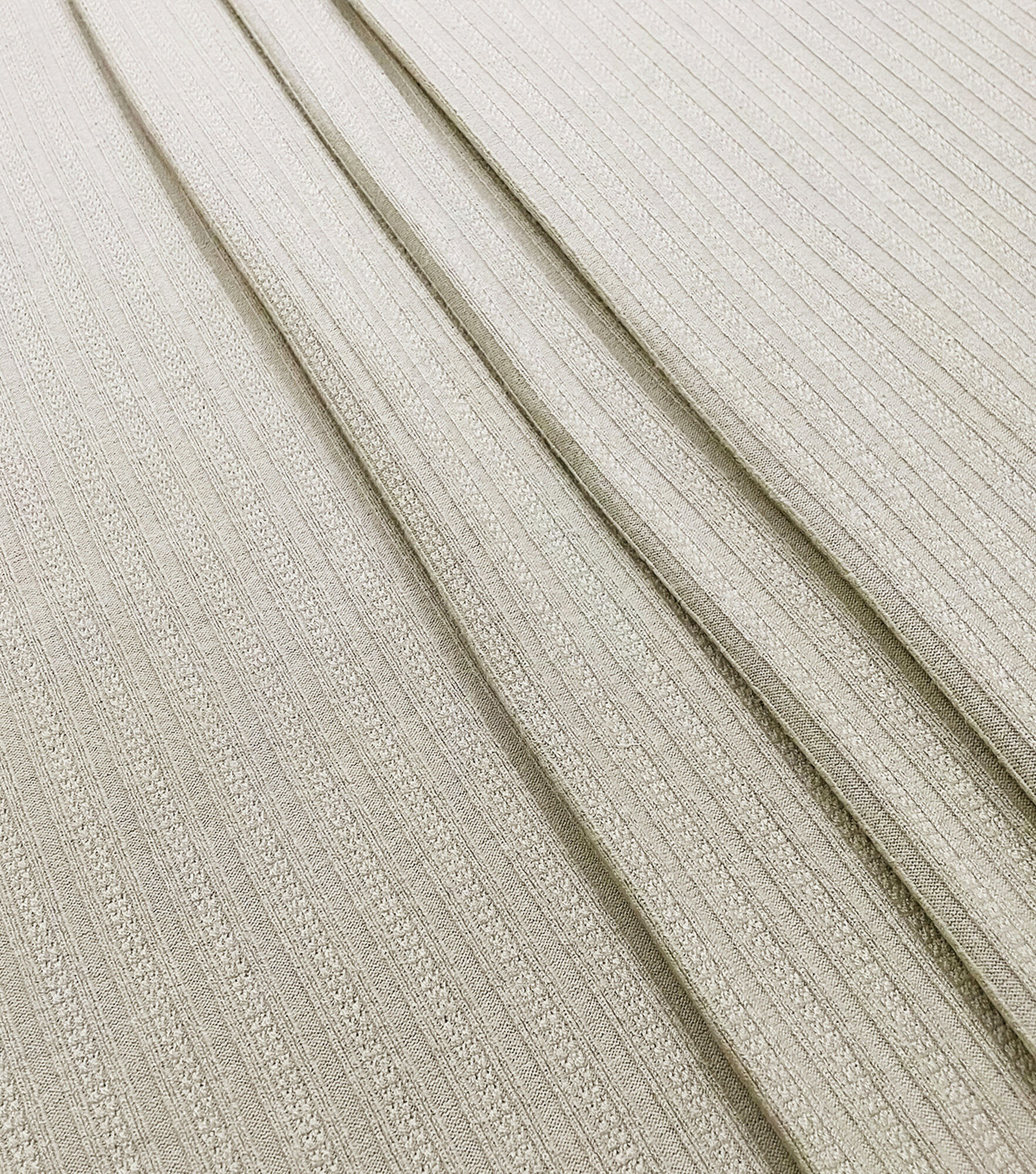 Solid Pointelle Knit Fabric, Ivory, hi-res
