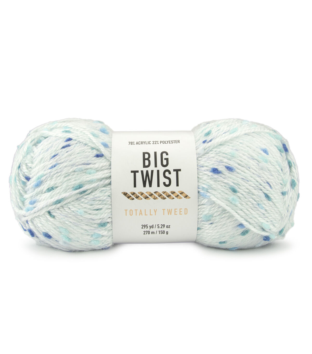 Totally Tweed 295yds Worsted Acrylic Blend Yarn by Big Twist
