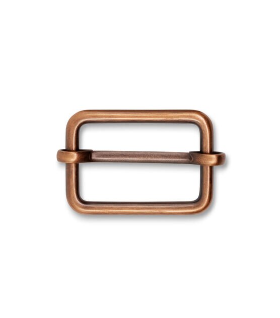 Dritz 1" Adjustable Slide Buckles, Copper, 2 pc, , hi-res, image 3