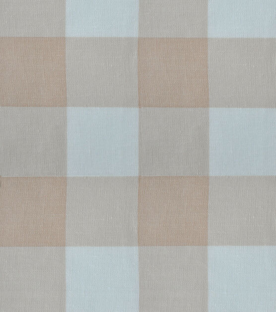 Lyocell Linen Large Plaid Fabric, , hi-res, image 8