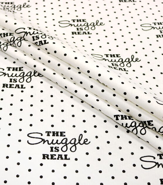 The Snuggle is Real Super Snuggle Flannel Fabric, , hi-res, image 2