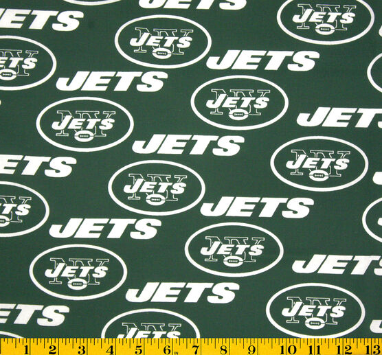 Fabric Traditions New York Jets Cotton Fabric Green