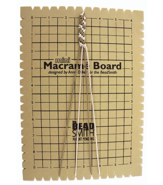 The Beadsmith Anne Dilker Mini Macrame Board